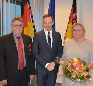 Herr Sofsky, Minister Dr. Wissing und Frau Sofsky